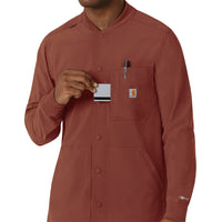 Force Cross-Flex Men's Shirt Jacket Sable hemline detail