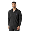 Carhartt Force Cross-Flex Men's Lightweight Scrub Jacket - Black