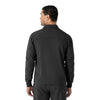 Force Cross-Flex Men's Lightweight Scrub Jacket Black back view