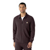 Carhartt Force Cross-Flex Men's Lightweight Scrub Jacket - Dark Sepia