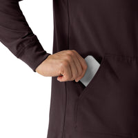 Carhartt Force Cross-Flex Men's Lightweight Scrub Jacket - Dark Sepia