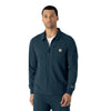 Carhartt Force Cross-Flex Men's Lightweight Scrub Jacket - Navy