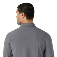 Carhartt Force Cross-Flex Men's Lightweight Scrub Jacket - Pewter