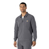 Force Cross-Flex Men's Lightweight Scrub Jacket Pewter side view