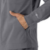 Force Cross-Flex Men's Lightweight Scrub Jacket Pewter side detail 2