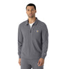 Carhartt Force Cross-Flex Men's Lightweight Scrub Jacket - Pewter