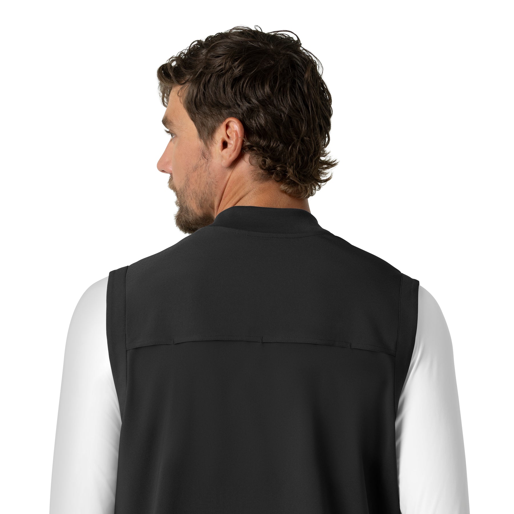 Carhartt Force Cross-Flex Men's Lightweight Scrub Vest - Black