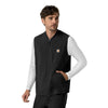 Force Cross-Flex Men's Lightweight Scrub Vest Black side view