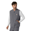 Force Cross-Flex Men's Lightweight Scrub Vest Pewter side view