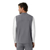 Force Cross-Flex Men's Lightweight Scrub Vest Pewter back view