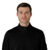 Rugged Flex RSCU Men's Half Zip Black front detail