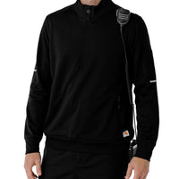 Rugged Flex RSCU Men's Half Zip Black side detail 2
