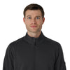 Rugged Flex RSCU Men's Half Zip Pewter front detail