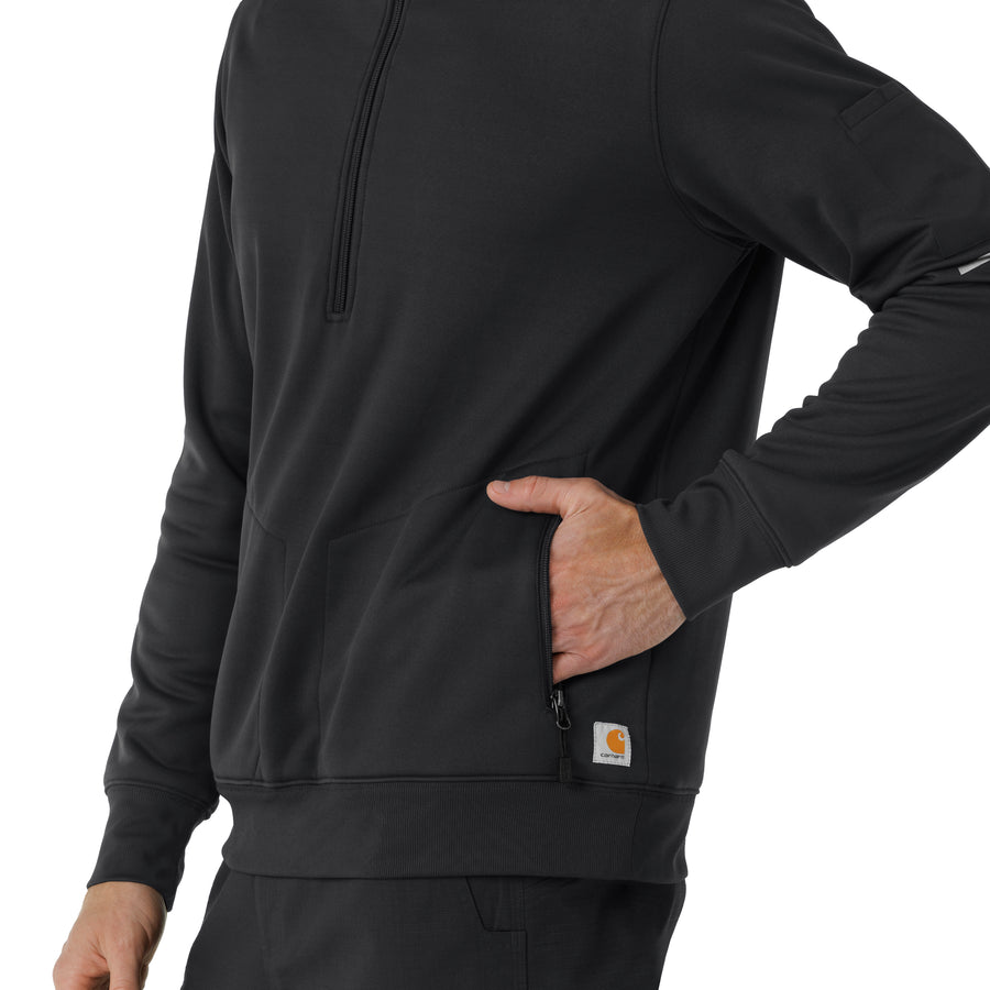 Carhartt Rugged Flex RSCU Men's Half Zip - Pewter