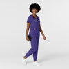 Aero Remix Women's Cargo Jogger Pant Grape full scrub set