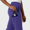 Aero Remix Women's Cargo Jogger Pant Grape side detail 2