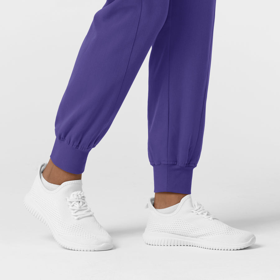 Aero Remix Women's Cargo Jogger Scrub Pant - Grape