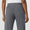 Aero Remix Women's Cargo Jogger Scrub Pant - Pewter