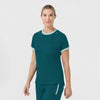 Boundless Women's Classic Scrub Tee - Caribbean and Sky Blue