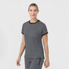 Boundless Women's Classic Scrub Tee - Pewter and Black