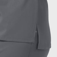 Boundless Women's Classic Scrub Tee - Pewter and Black