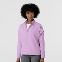 Women’s BreezeBreaker Scrub Jacket - Light Orchid