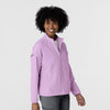 Women’s BreezeBreaker Scrub Jacket - Light Orchid side view