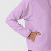 Women’s BreezeBreaker Scrub Jacket - Light Orchid pocket detail