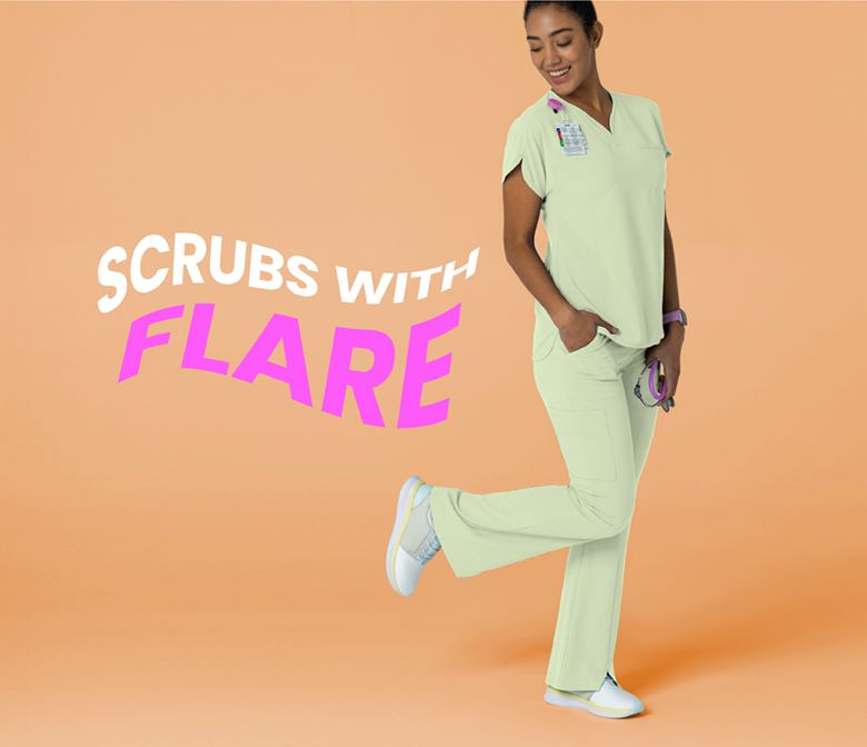 Scrubs With Flare