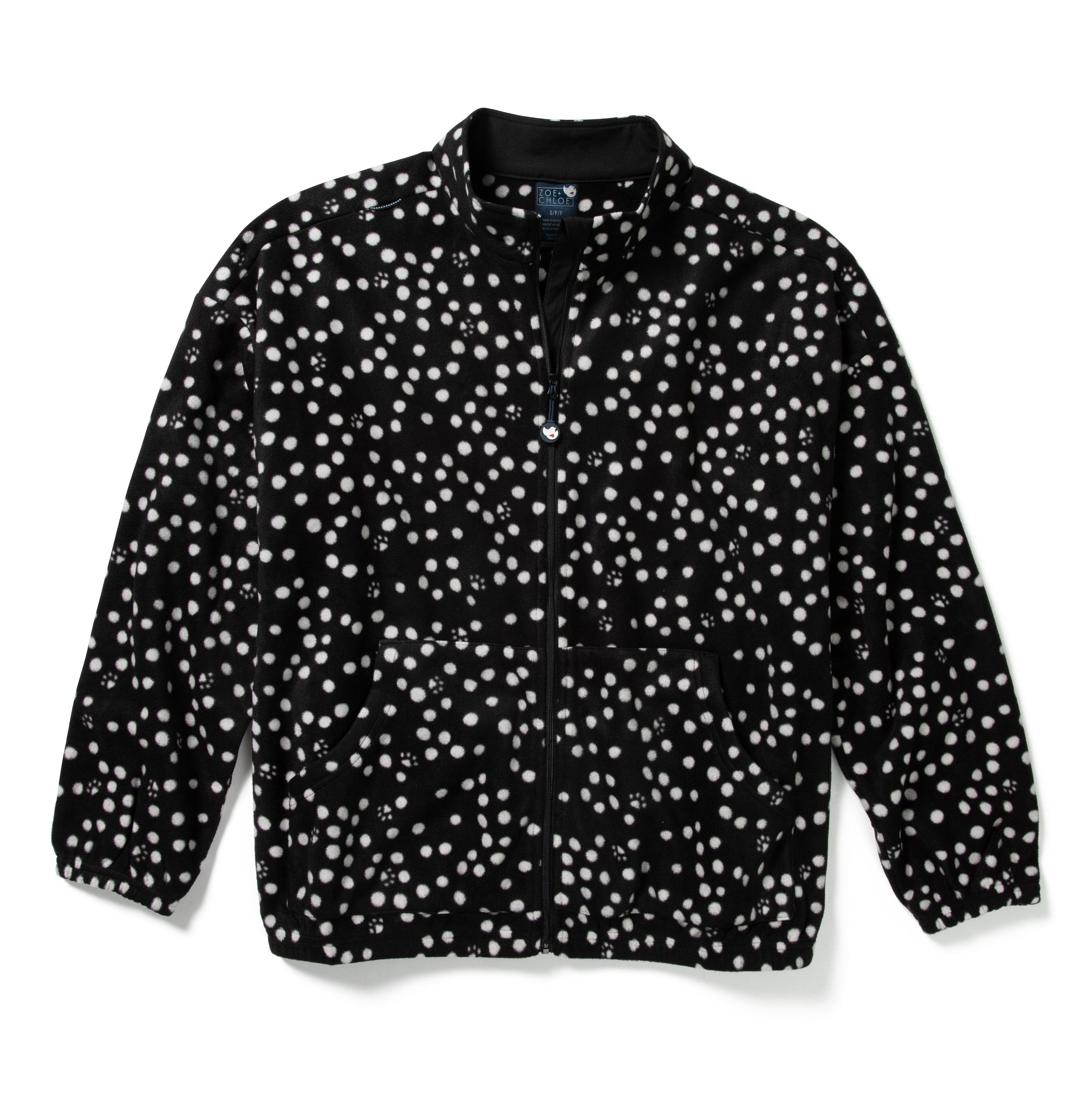Zoe+Chloe Boxy Fit Printed Fleece Jacket - Colors – Wink Scrubs
