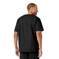 Carhartt Ripstop Men's Utility Scrub Top Black back view