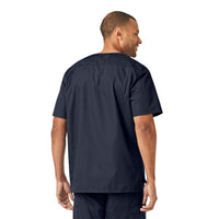 Carhartt Ripstop Men's Utility Scrub Top - Navy back detail