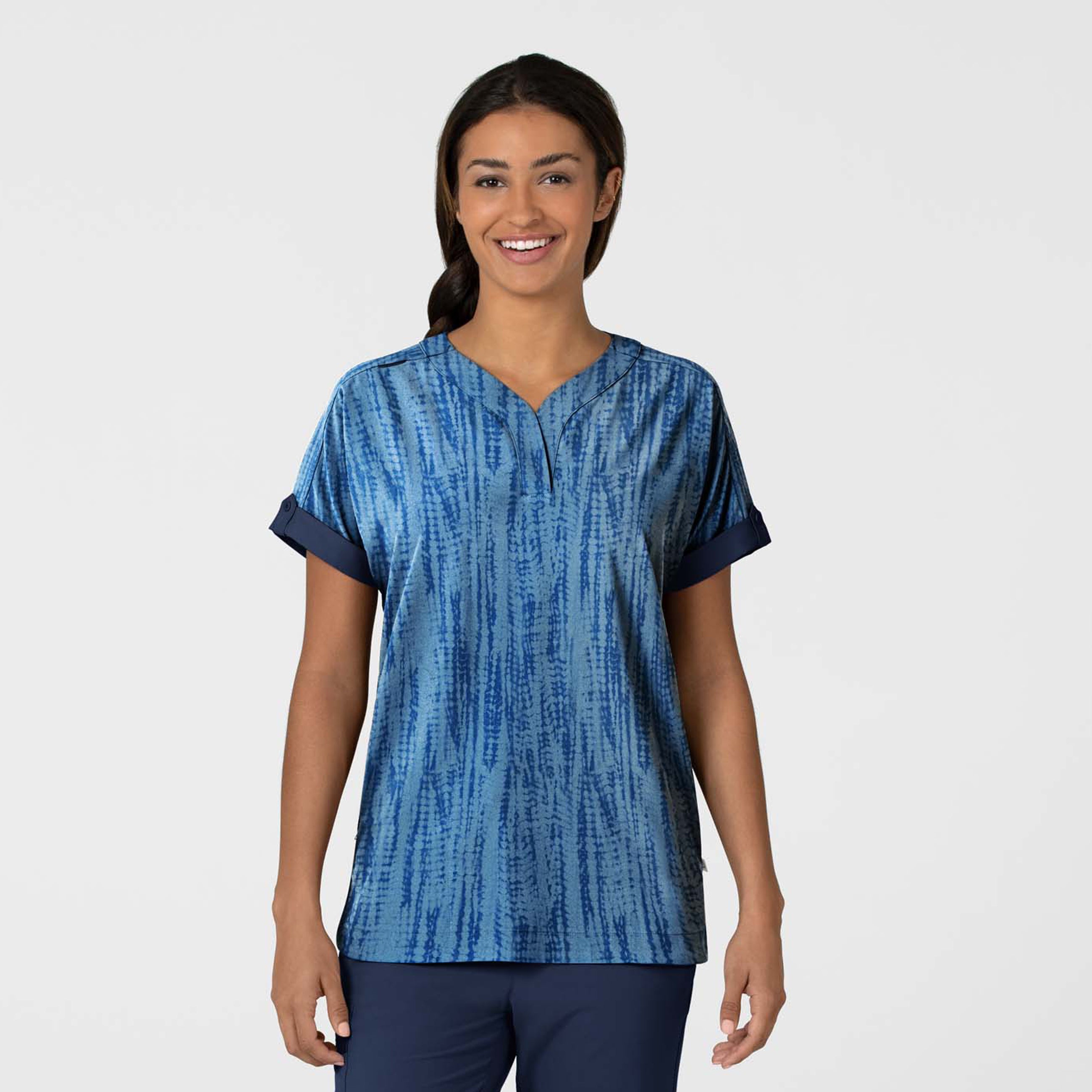 Fall print sale scrub tops