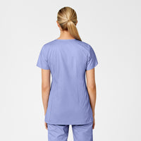 ceil blue maternity scrub top back