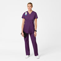 eggplant maternity scrubs