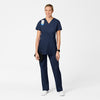 navy maternity scrubs