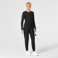 Women's Performance Long Sleeve Tee - Black