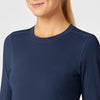 Women's Performance Long Sleeve Tee - Navy