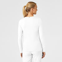 Women's Performance Long Sleeve Tee - White