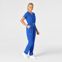 RENEW Women's Zip Front Jumpsuit - Royal