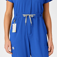 RENEW Women's Zip Front Jumpsuit - Royal