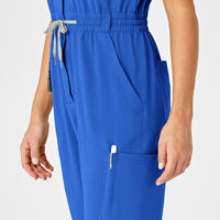 RENEW Women's Zip Front Jumpsuit - Royal