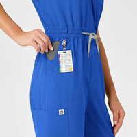 RENEW Women's Zip Front Jumpsuit - Royal