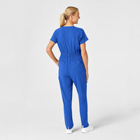 RENEW Women's Zip Front Jumpsuit - Royal