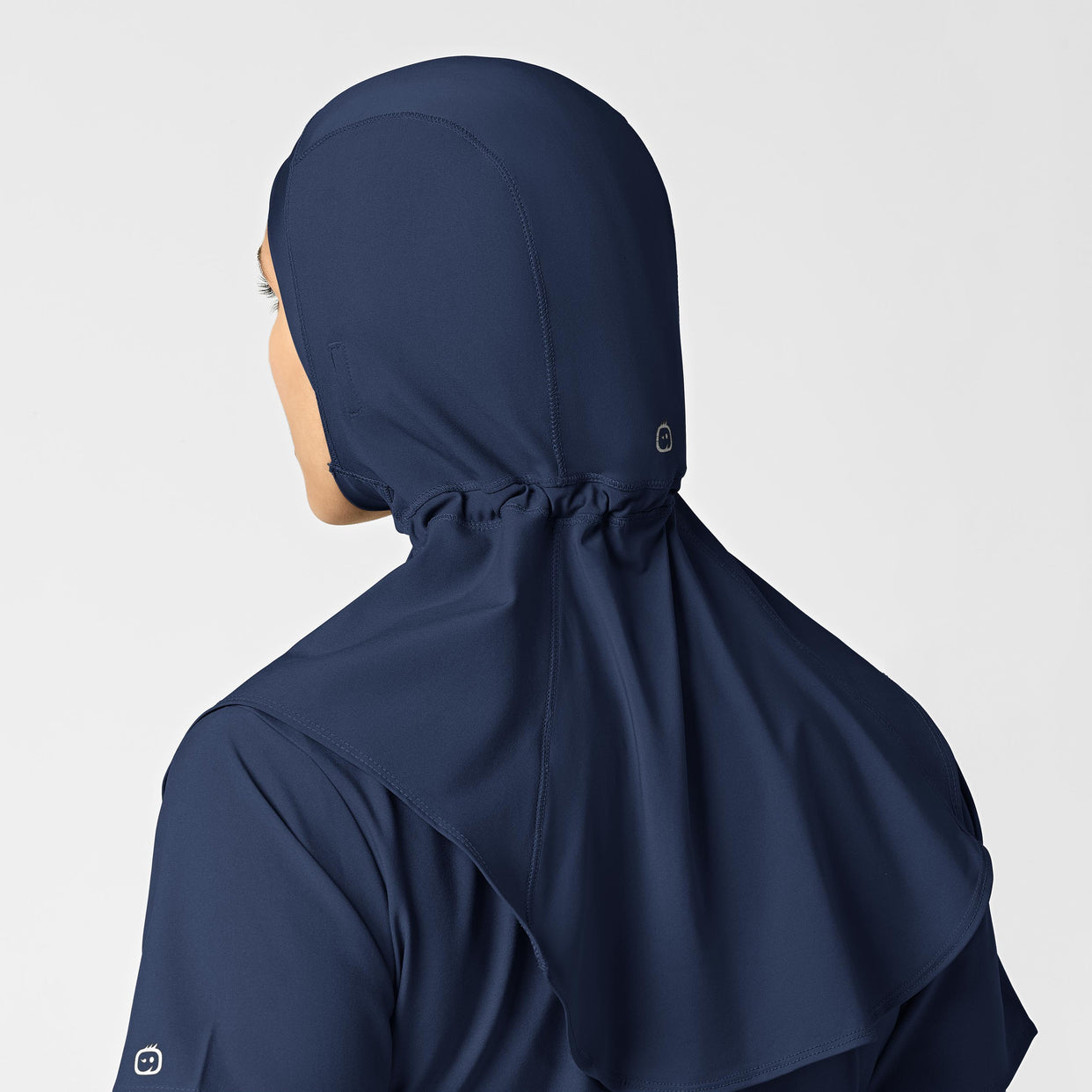 W123 Women's Hijab - Navy