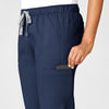 WonderWORK Women's Convertible Slim Leg Scrub Pant - Navy