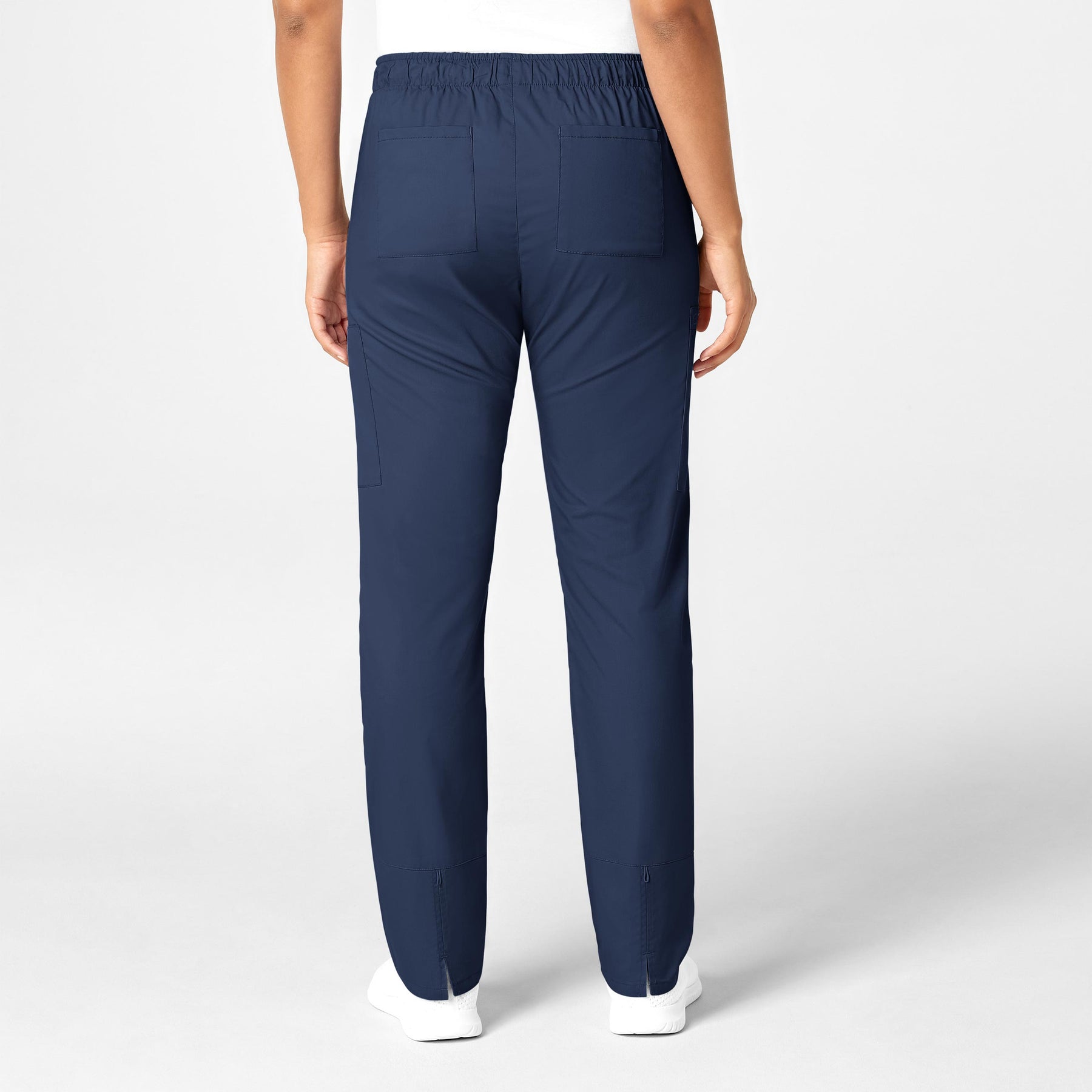 WonderWORK Women's Convertible Slim Leg Scrub Pant - Navy