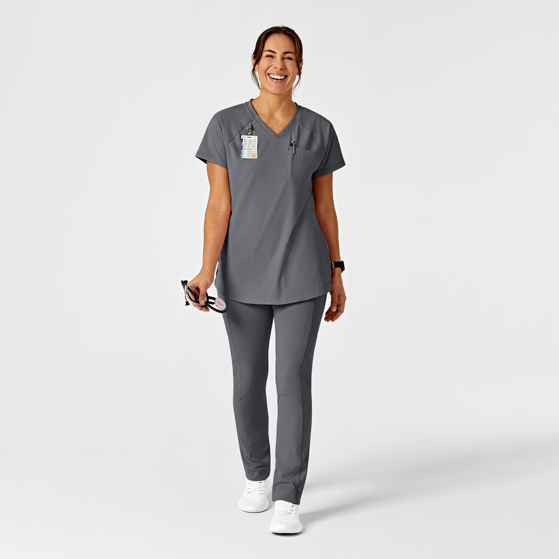 RENEW Women's Straight Leg Yoga Pant - Pewter