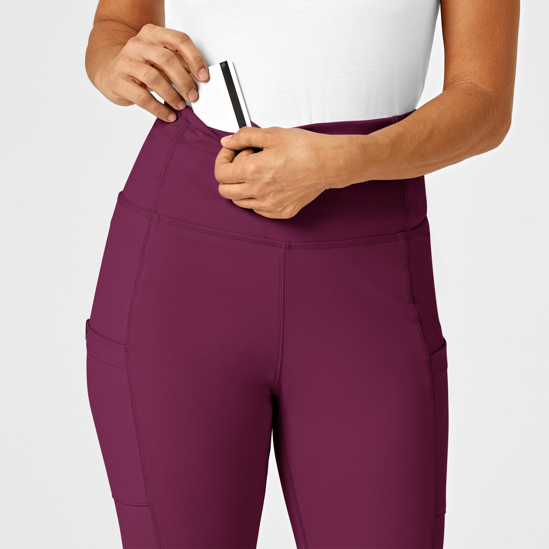 RENEW Women's Straight Leg Yoga Pant - Wine