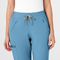 WonderWink RENEW Women's Jogger Scrub Pant - Bay Blue